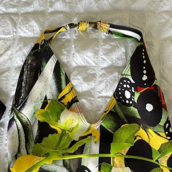 Clover Canyon back wrap one piece swimsuit - Picture 3 of 7